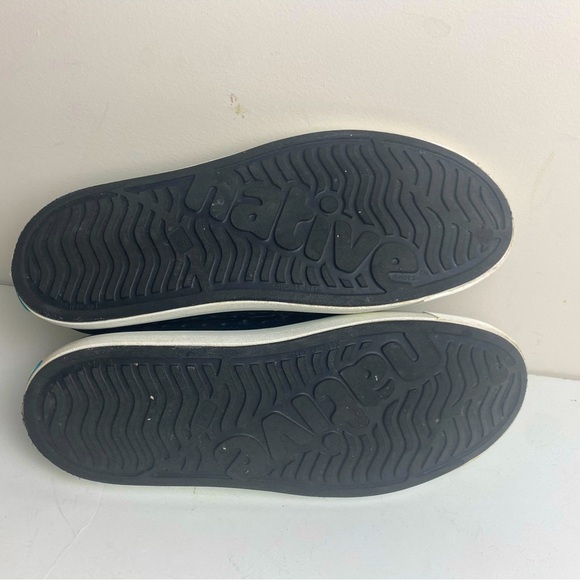 Native Jefferson Block Black Lightweight Washable Slip-On shoes - Picture 4 of 5
